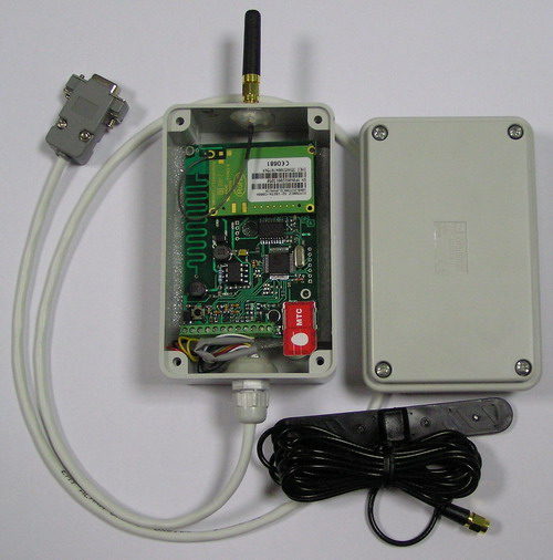 GSM сигнализация OKO в рекламном щите